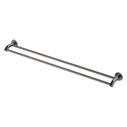 Fienza Kaya Double Towel Rail 900mm, Gun Metal