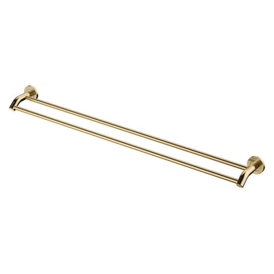 Fienza Kaya/Hustle 900mm Double Towel Rail, Urban Brass