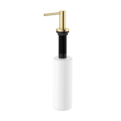 Fienza Kaya Bench Mounted Soap Dispenser, Urban Brass