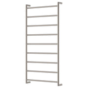Fienza Kaya Heated Towel Rail, 600 x 1200mm, Brushed Nickel