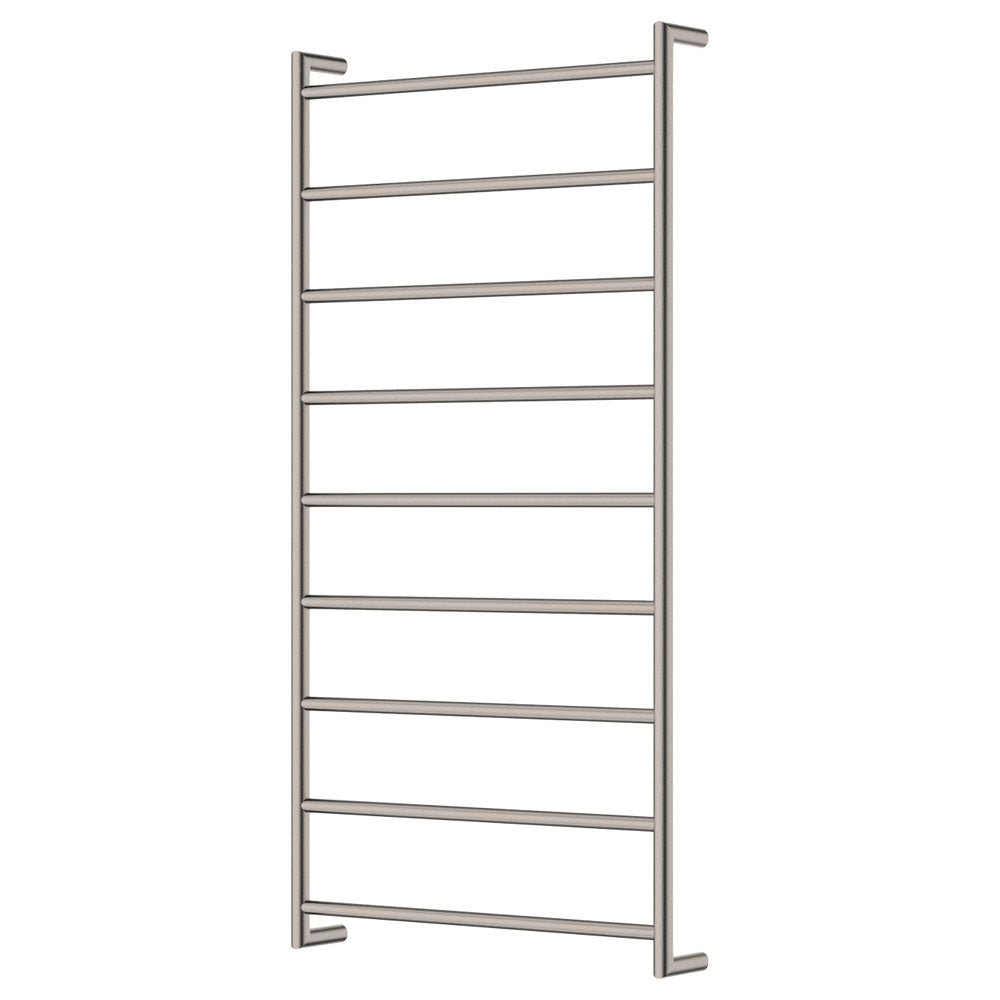 Fienza Kaya Heated Towel Rail, 600 x 1200mm, Brushed Nickel
