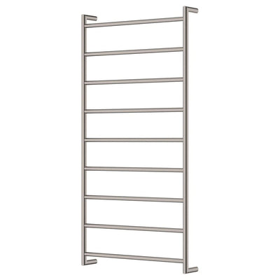 Fienza Kaya Heated Towel Rail, 600 x 1200mm, Brushed Nickel