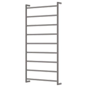 Fienza Kaya Heated Towel Rail, 600 x 1200mm, Gun Metal