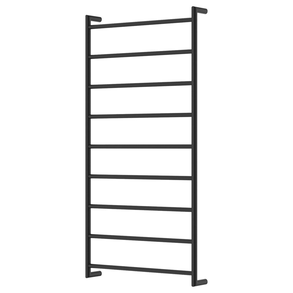 Fienza Kaya Heated Towel Rail, 600 x 1200mm, Matte Black