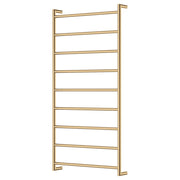 Fienza Kaya Heated Towel Rail, 600 x 1200mm, Urban Brass