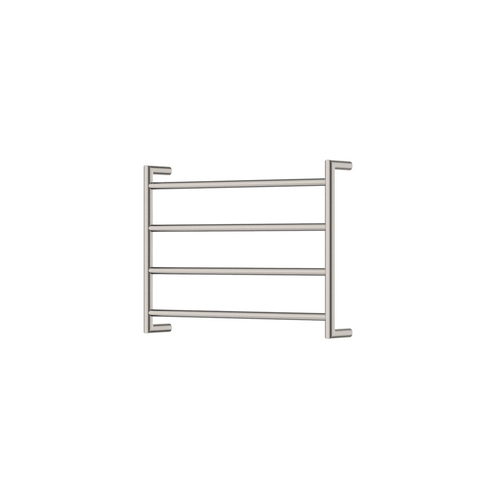 Fienza Kaya Heated Towel Rail, 600 x 450mm, Brushed Nickel