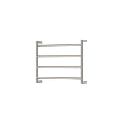 Fienza Kaya Heated Towel Rail, 600 x 450mm, Brushed Nickel