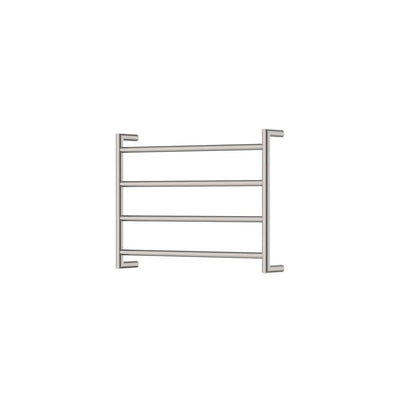 Fienza Kaya Heated Towel Rail, 600 x 450mm, Brushed Nickel
