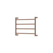 Fienza Kaya Heated Towel Rail, 600 x 450mm, Brushed Copper