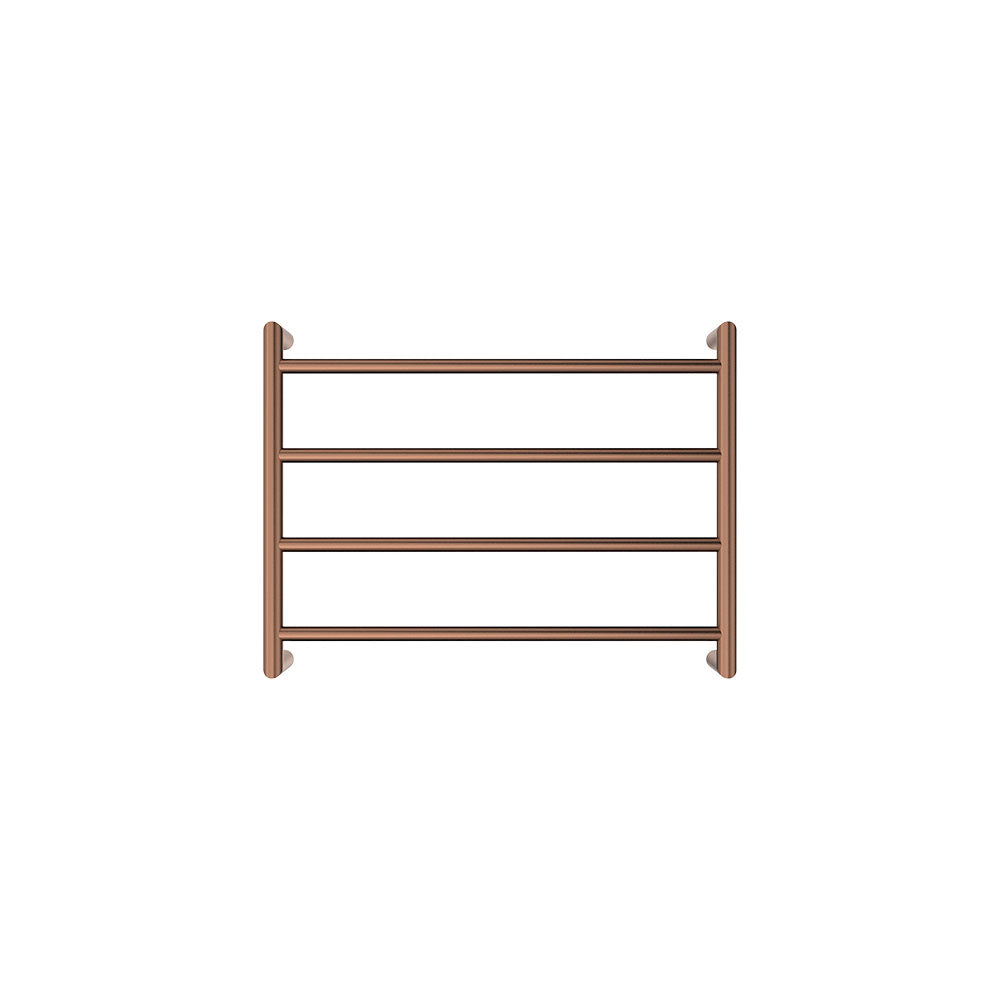 Fienza Kaya Heated Towel Rail, 600 x 450mm, Brushed Copper