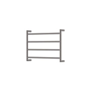 Fienza Kaya Heated Towel Rail, 600 x 450mm, Gun Metal