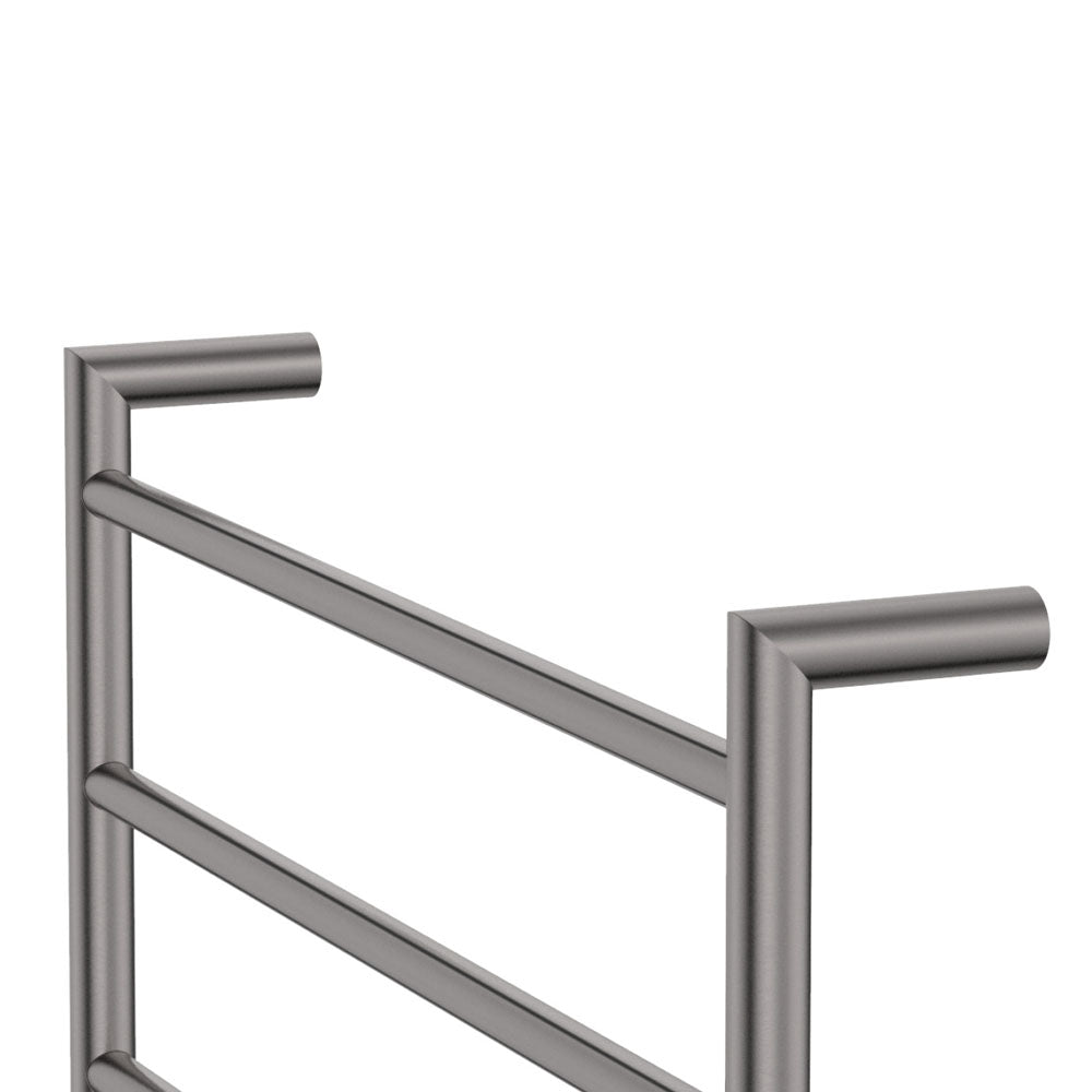 Fienza Kaya Heated Towel Rail, 600 x 450mm, Gun Metal
