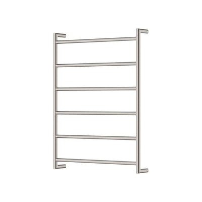Fienza Kaya Heated Towel Rail, 600 x 800mm, Brushed Nickel