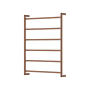 Fienza Kaya Heated Towel Rail, 600 x 800mm, Brushed Copper