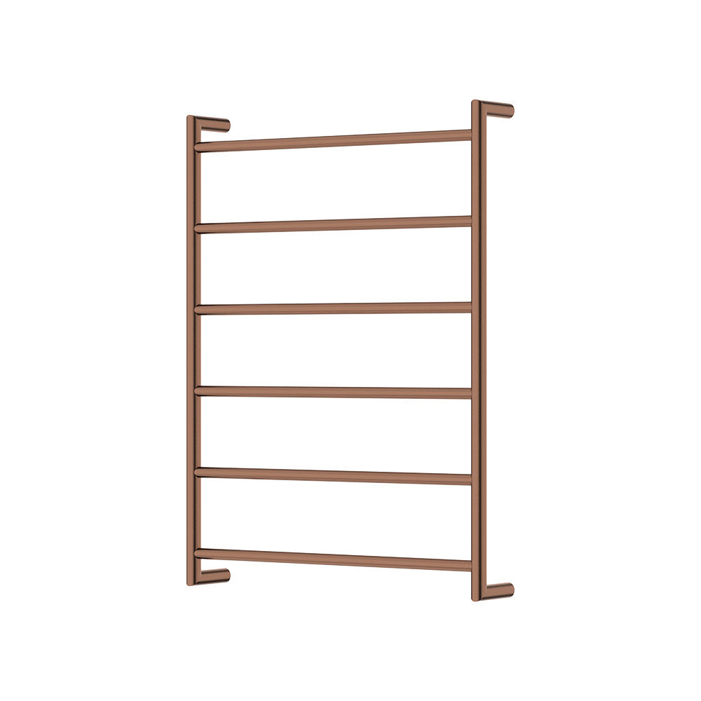 Fienza Kaya Heated Towel Rail, 600 x 800mm, Brushed Copper