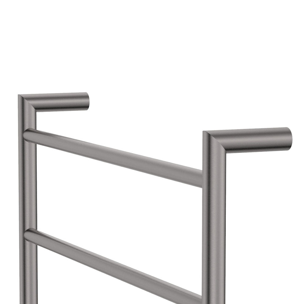 Fienza Kaya Heated Towel Rail, 600 x 800mm, Gun Metal