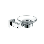 Fienza Modena Glass Soap Dish, Chrome