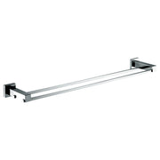 Fienza Modena Double Towel Rail 800mm, Chrome