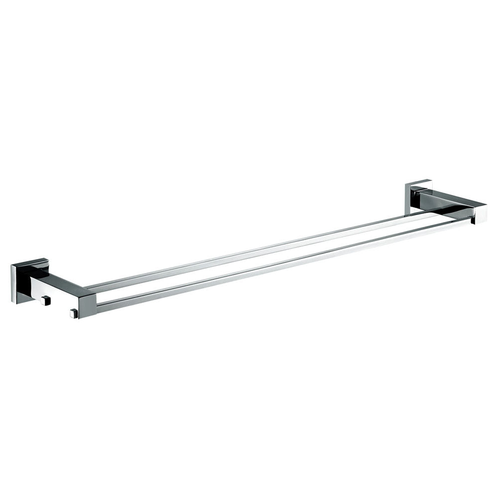 Fienza Modena Double Towel Rail 800mm, Chrome