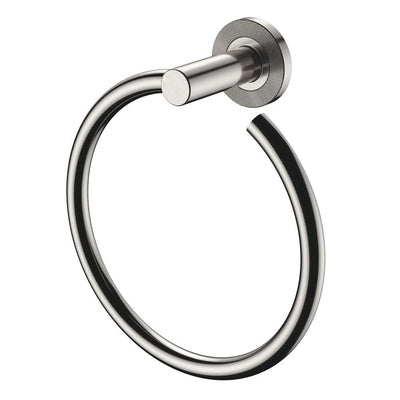 Fienza Axle Towel Ring, Brushed Nickel