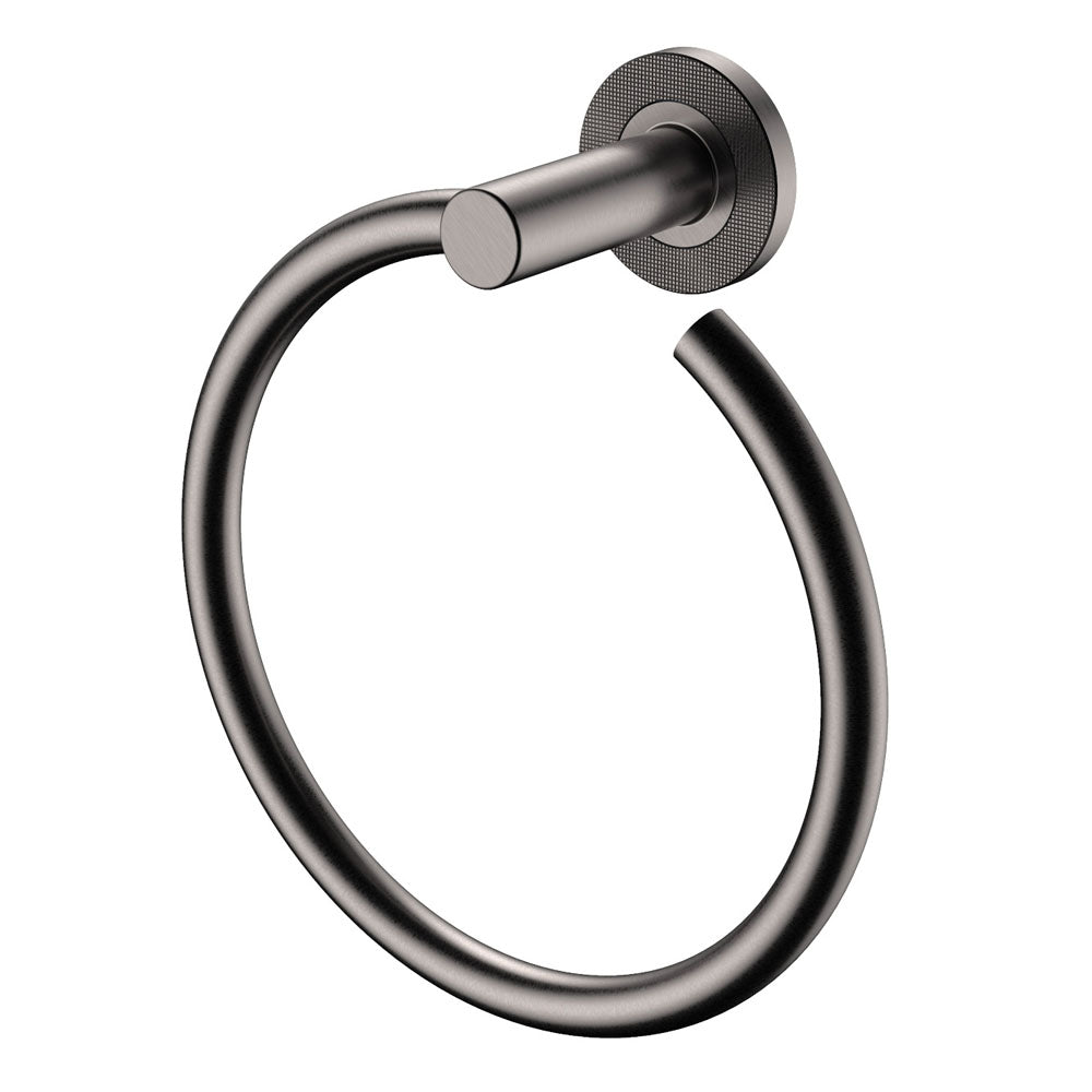 Fienza Axle Towel Ring, Gun Metal