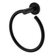 Fienza Axle Towel Ring, Matte Black
