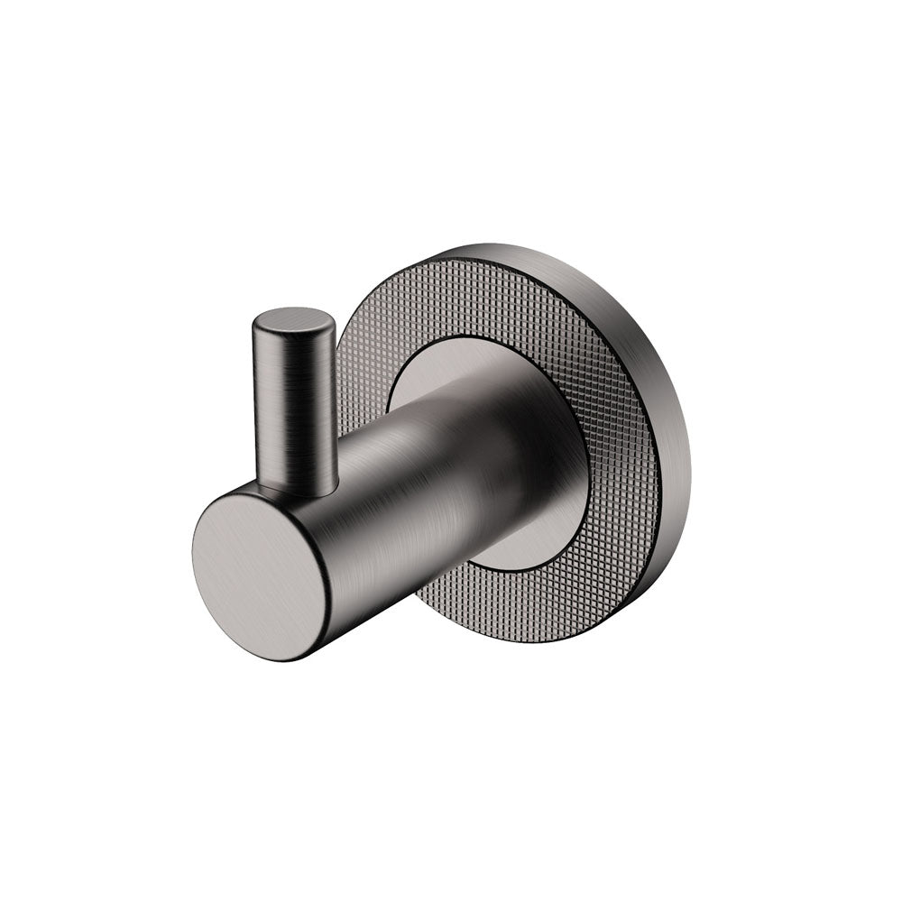 Fienza Axle Single Robe Hook, Gun Metal
