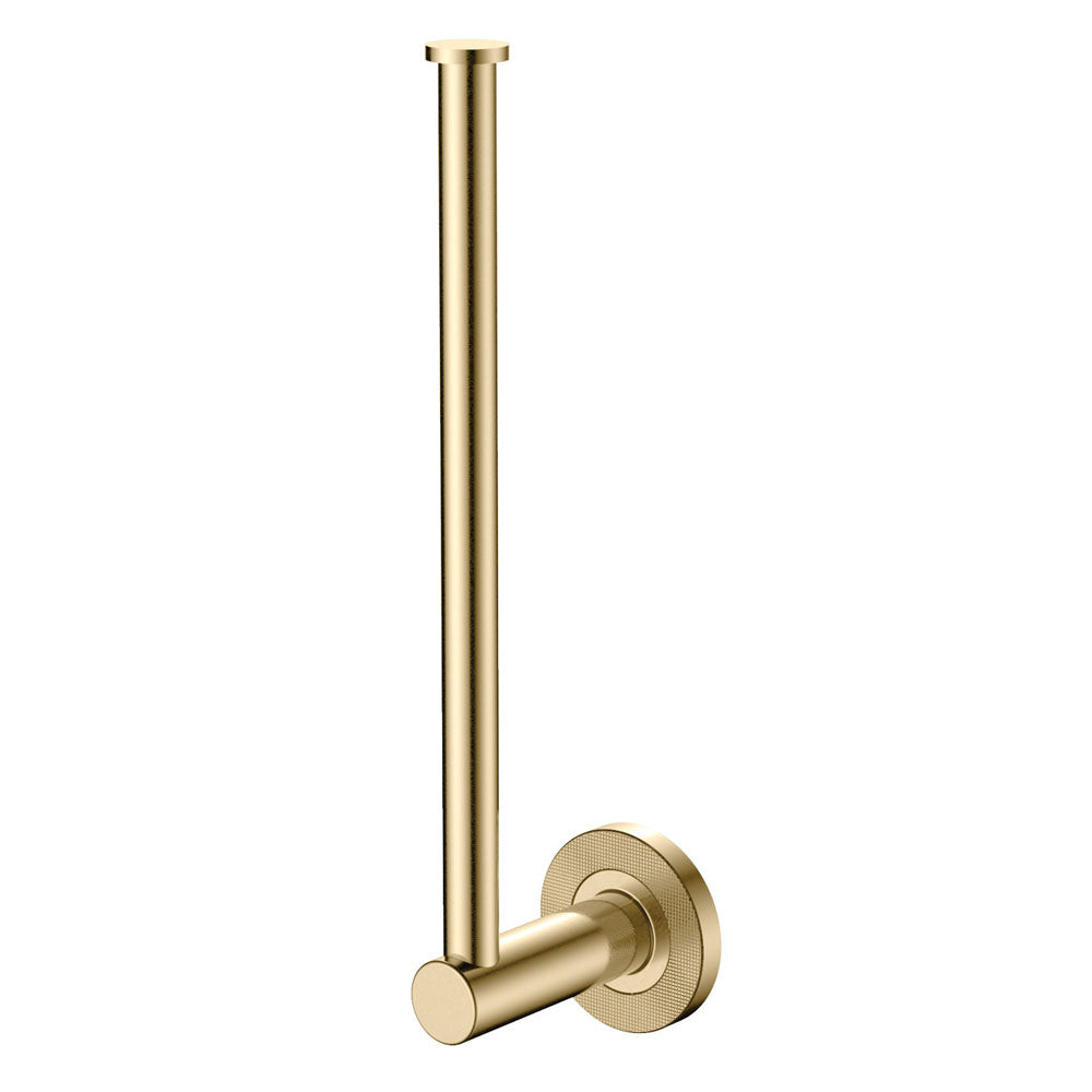 Fienza Axle Dual Purpose Towel Rail Roll Holder, Urban Brass