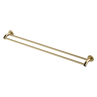 Fienza Axle Double Towel Rail 900mm, Urban Brass