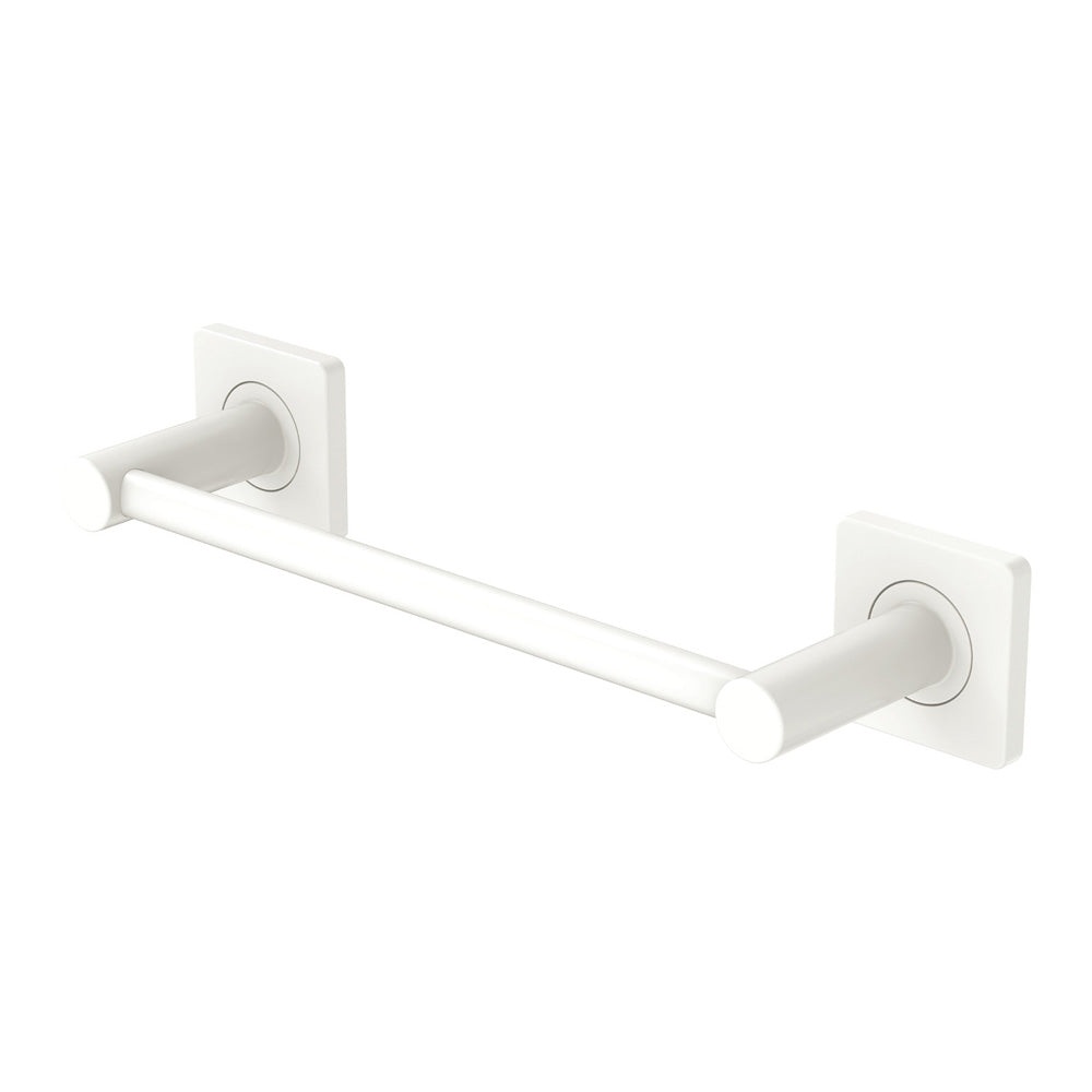 Fienza Sansa Single Towel Rail 300mm, Matte White