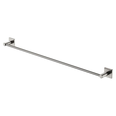 Fienza Sansa Single Towel Rail 900mm, Brushed Nickel