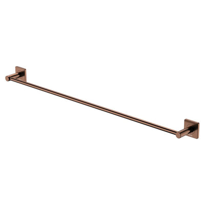 Fienza Sansa Single Towel Rail 900mm, Brushed Copper