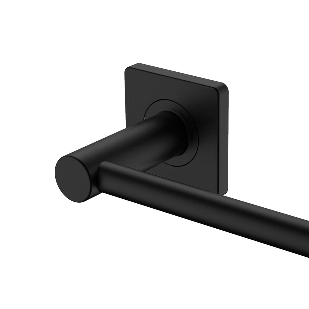 Fienza Sansa Single Towel Rail 900mm, Matte Black