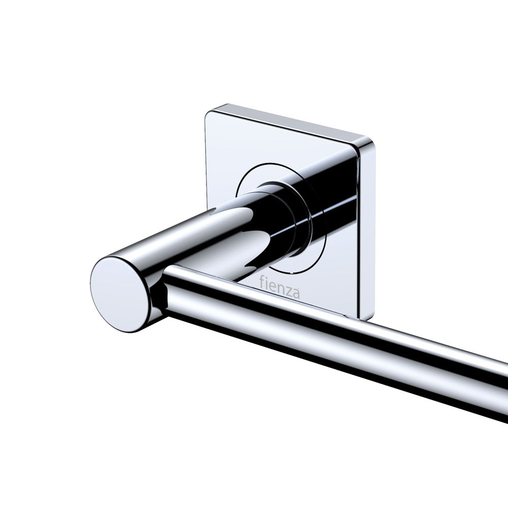 Fienza Sansa Single Towel Rail 900mm, Chrome