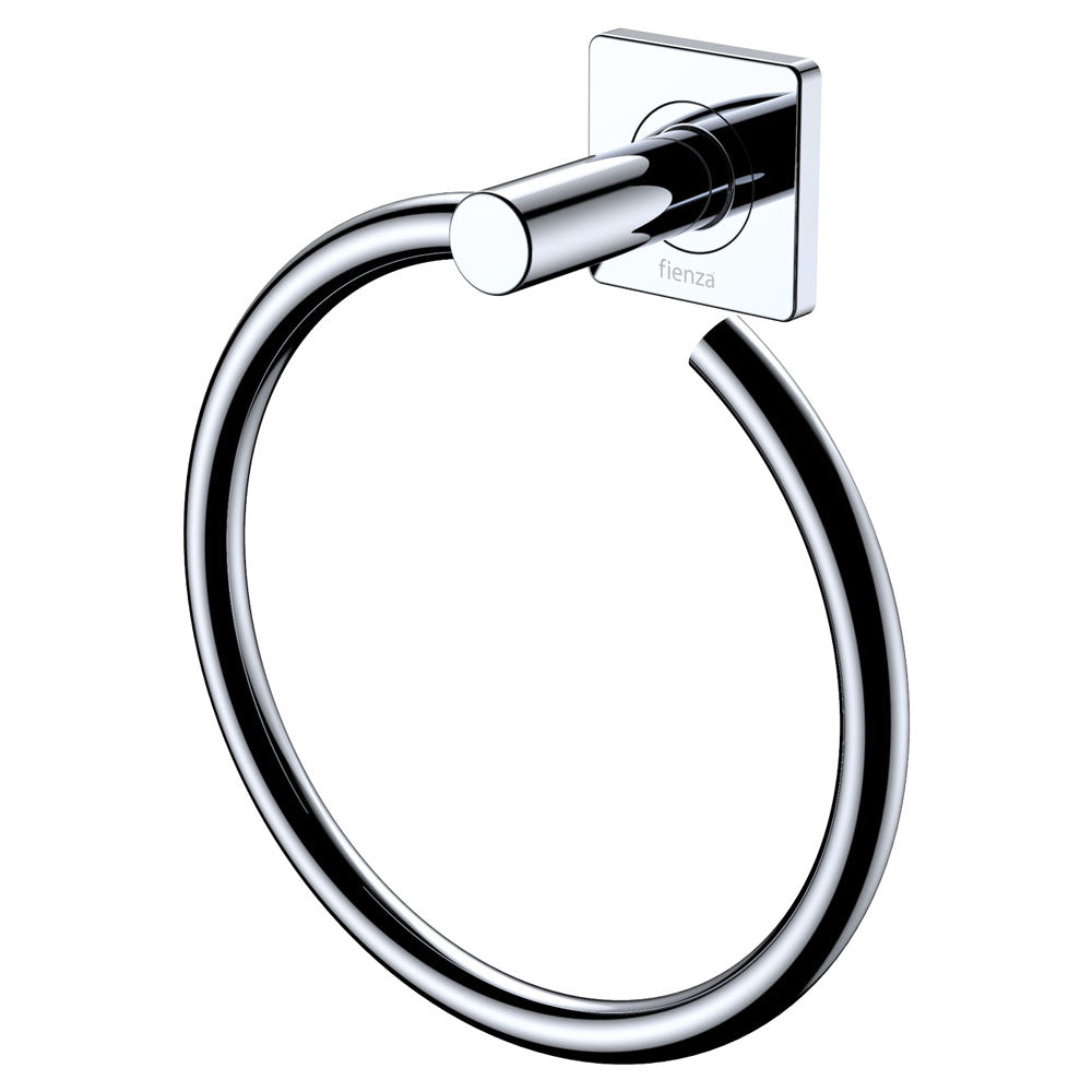 Fienza Sansa Towel Ring, Chrome