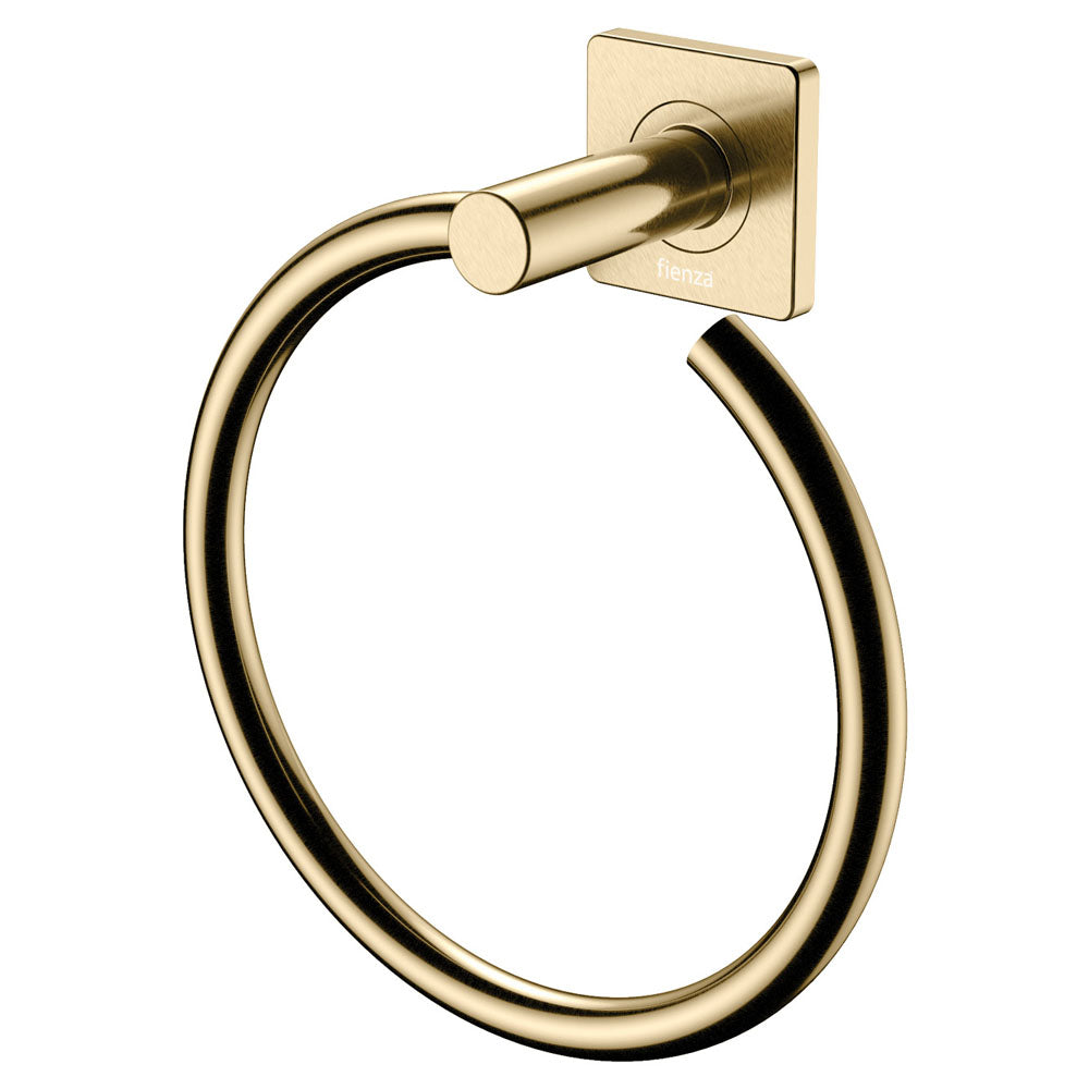 Fienza Sansa Towel Ring, Urban Brass