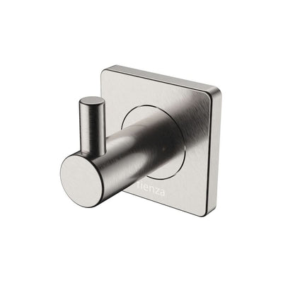 Fienza Sansa Single Robe Hook, Brushed Nickel