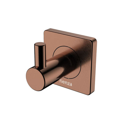 Fienza Sansa Single Robe Hook, Brushed Copper