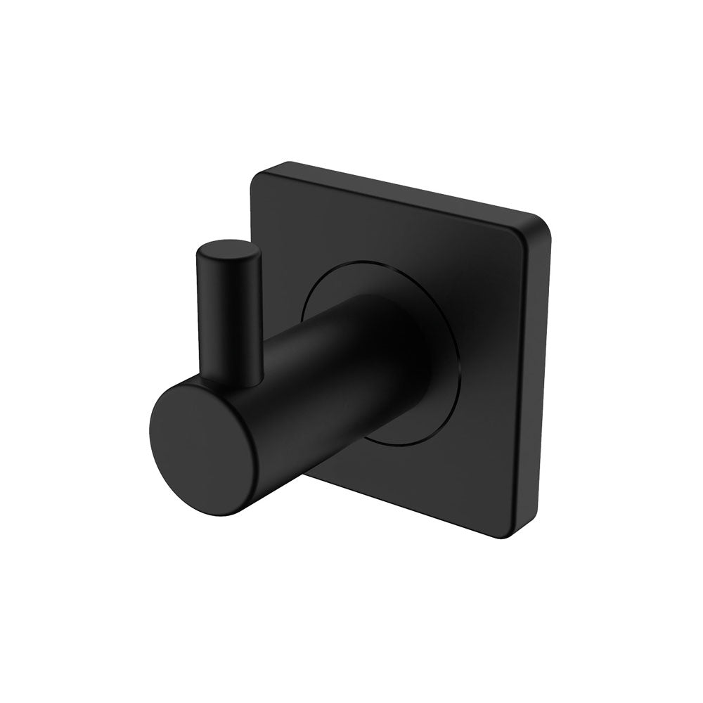 Fienza Sansa Single Robe Hook, Matte Black