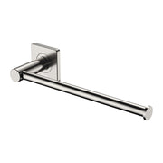 Fienza Sansa Dual Purpose Towel Rail Roll Holder, Brushed Nickel