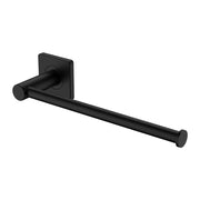 Fienza Sansa Dual Purpose Towel Rail Roll Holder, Matte Black