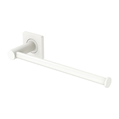 Fienza Sansa Dual Purpose Towel Rail/Roll Holder, Matte White