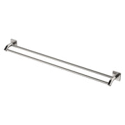 Fienza Sansa Double Towel Rail 900mm, Brushed Nickel