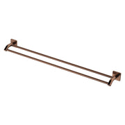Fienza Sansa Double Towel Rail 900mm, Brushed Copper