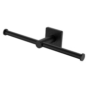 Fienza Sansa Double Roll Holder, Matte Black