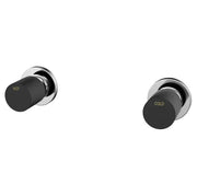 Millennium Finesa Wall Top Assemblies, Chrome & Matte Black