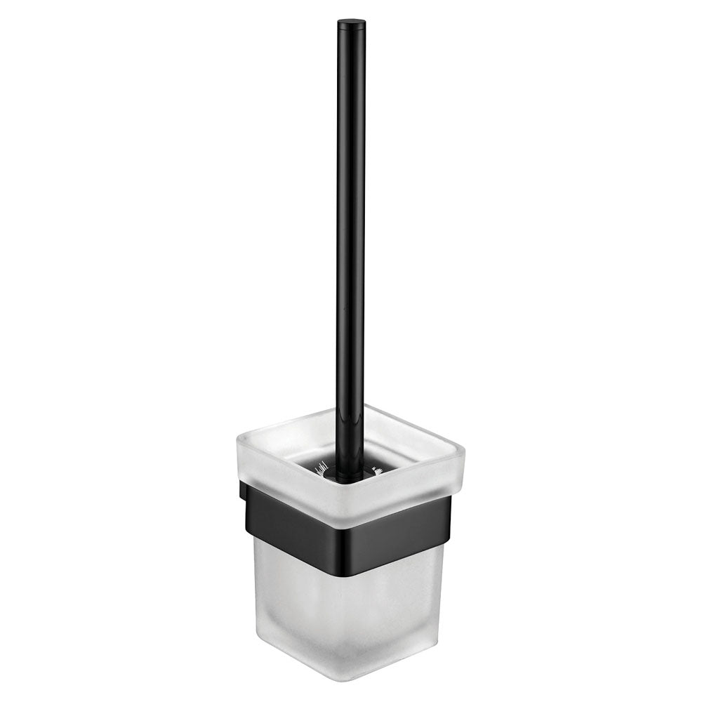 Fienza Koko Toilet Brush and Holder, Matte Black