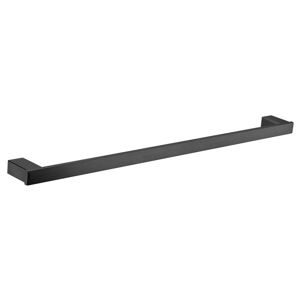 Fienza Koko Single Towel Rail 810mm, Matte Black