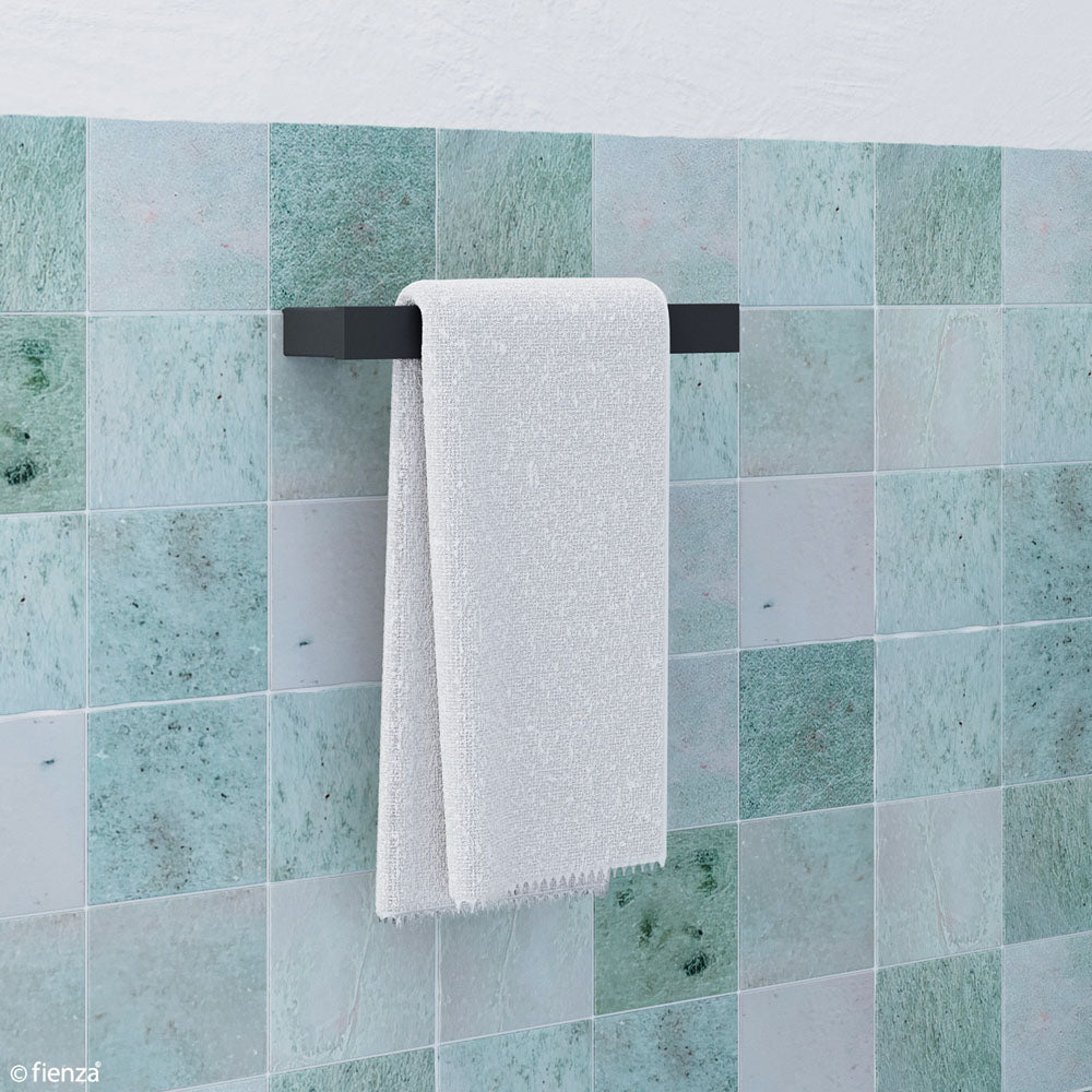 Fienza Koko Hand Towel Holder, Matte Black