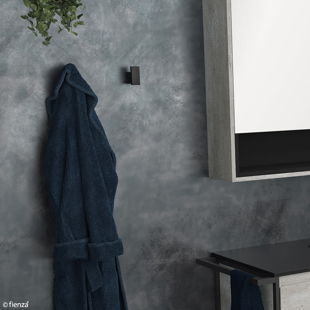 Fienza Koko Single Robe Hook, Matte Black